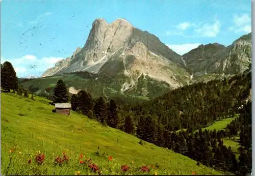 52295 - Italien - Peitlerkofel , Sasso di Putia - gelaufen 1974