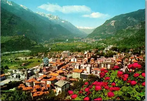 52299 - Italien - St. Vincent , Panorama - gelaufen 1986