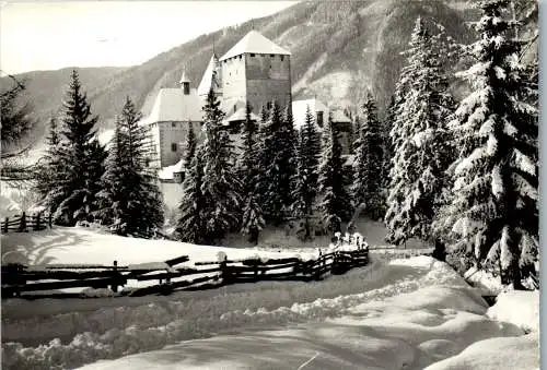 52367 - Salzburg - Mauterndorf , Burg , Winter - gelaufen 1970