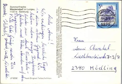 52370 - Salzburg - Mauterndorf , Mehrbildkarte - gelaufen 1983