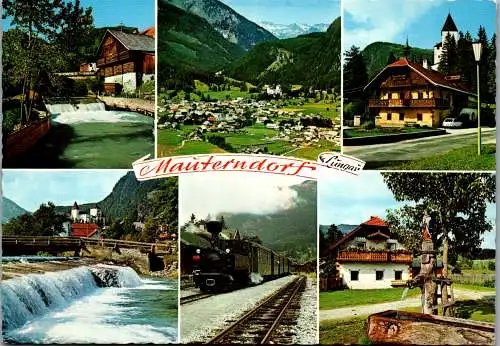 52373 - Salzburg - Mauterndorf , Mehrbildkarte - gelaufen 1969