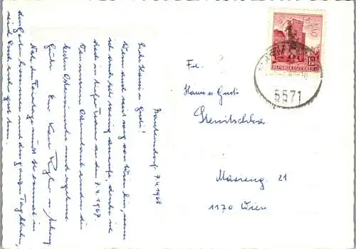 52378 - Salzburg - Mauterndorf , Sessellift Großeck , Speiereckhütte und Schiabfahrt - gelaufen 1968