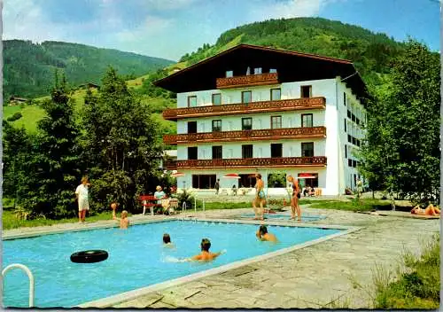 52396 - Salzburg - Zell am See , Eurotex Park Hotel Elisabeth , Pool , Swimmingpool - nicht gelaufen