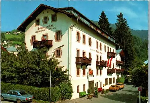 52397 - Salzburg - Zell am See , Gasthof Pension Schweizerhof , G. u. A. Erlenbusch - nicht gelaufen 1980