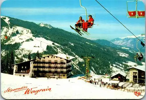 52406 - Salzburg - Wagrein , Hotel Berghof und Lift Mittelstation - gelaufen