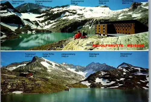 52410 - Salzburg - Uttendorf , Alpin Zentrum Hohe Tauern , Rudolfshütte , Weissee - gelaufen 1983