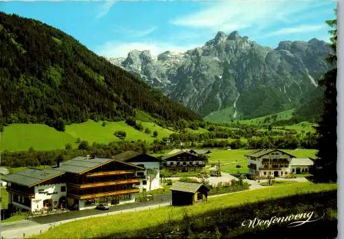 52411 - Salzburg - Werfenweng , gegen die Eiskögel , Tennengebirge - gelaufen 1982