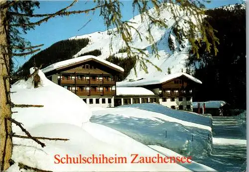 52418 - Salzburg - Zauchensee , Altenmarkt , Schulschiheim - gelaufen