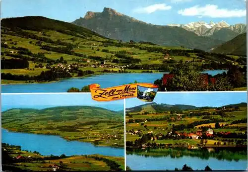 52421 - Oberösterreich - Zell am Moos , Schafberg , Hoher Dachstein , Panorama - gelaufen 1982