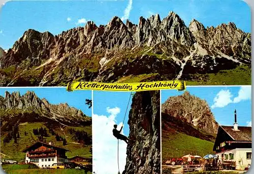 52438 - Salzburg - Hochkönig , Manndlwand , Arthurhaus , Mittenfeld Alm - gelaufen 1982