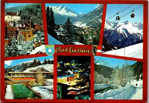 52440 - Salzburg - Bad Gastein , Mehrbildkarte - gelaufen