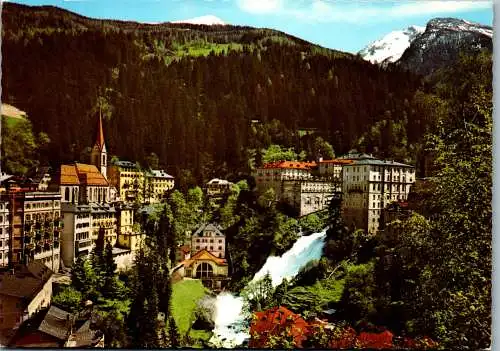 52444 - Salzburg - Bad Gastein , gegen Graukogel - gelaufen 1974