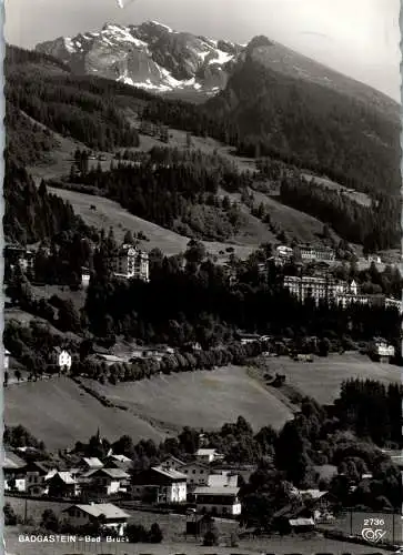 52445 - Salzburg - Bad Gastein , Bad Bruck , Panorama , Feuersang - gelaufen