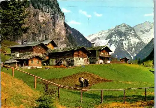 52447 - Salzburg - Bad Gastein , Malerwinkel im Kötschachtal - gelaufen 1966