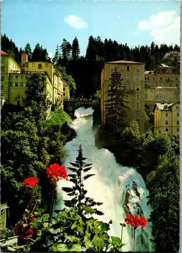 52449 - Salzburg - Bad Gastein , Ewiger Jungbrunnen , Wasserfall - gelaufen