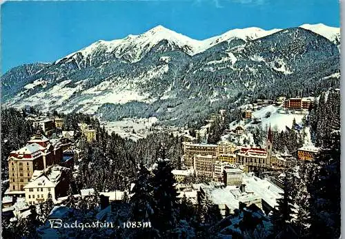 52451 - Salzburg - Bad Gastein , Blick gegen Gamskarkogel - gelaufen 1976