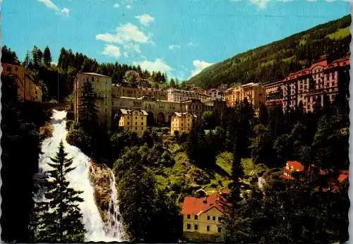 52455 - Salzburg - Bad Gastein , Panorama , Wasserfall - gelaufen 1970