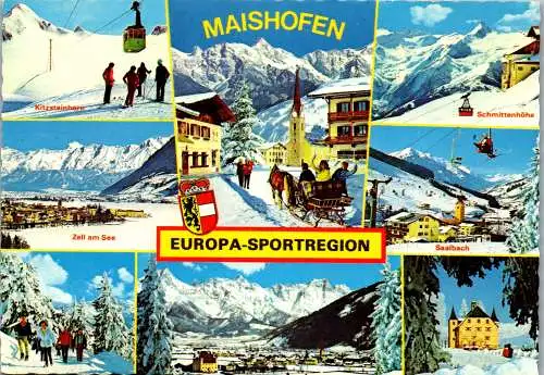 52484 - Salzburg - Maishofen , Mehrbildkarte - gelaufen