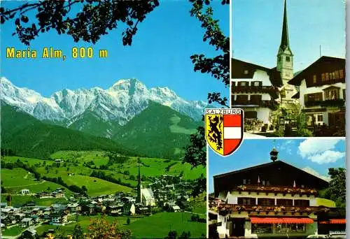 52493 - Salzburg - Maria Alm , am Steinernen Meer , Mehrbildkarte - nicht gelaufen