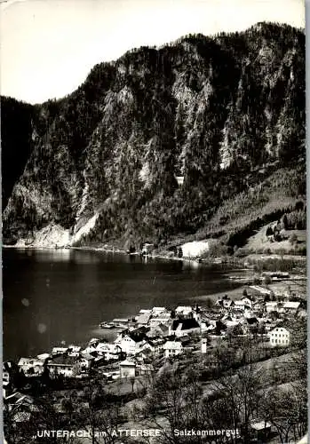 52512 - Oberösterreich - Unterach , am Attersee , l. beschädigt - gelaufen