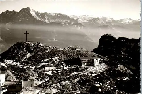 52513 - Salzburg - Untersberg , mit Hohem Göll , Panorama - nicht gelaufen