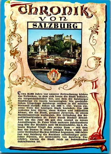 52514 - Salzburg - Salzburg , Chronik von Salzburg - nicht gelaufen