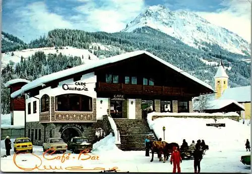 52531 - Salzburg - Kleinarl , Cafe Annemarie , Winter , Moser Pröll - gelaufen 1981