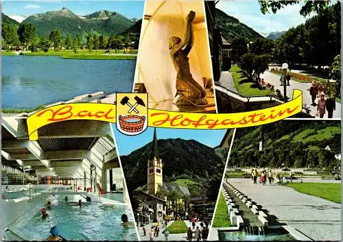 52553 - Salzburg - Bad Hofgastein , Mehrbildkarte - gelaufen 1973