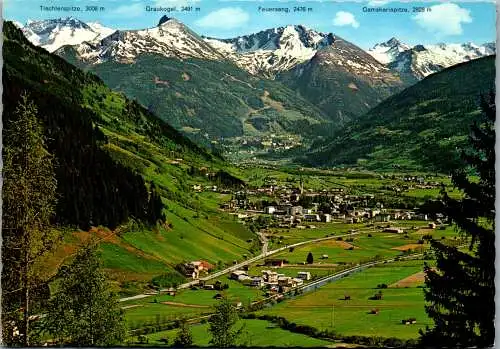 52561 - Salzburg - Bad Hofgastein , Hohe Tauern , Panorama - gelaufen 1972