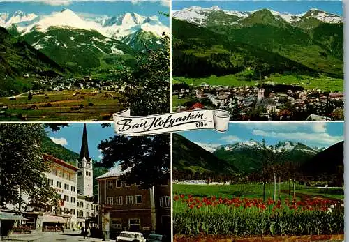 52563 - Salzburg - Bad Hofgastein , Mehrbildkarte - gelaufen 1970