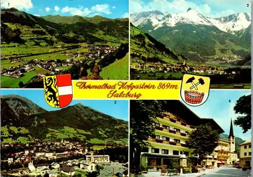 52572 - Salzburg - Bad Hofgastein , Mehrbildkarte - gelaufen