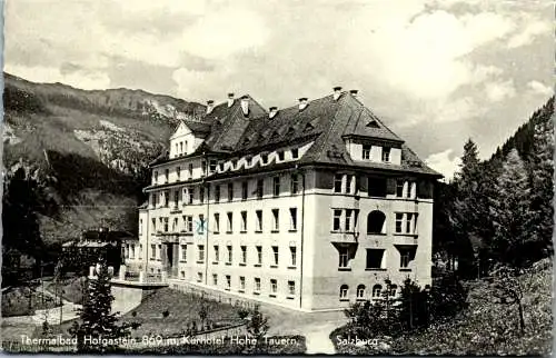 52580 - Salzburg - Bad Hofgastein , Thermalbad - gelaufen 1962