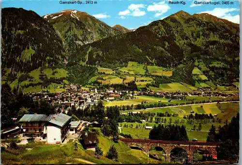 52581 - Salzburg - Bad Hofgastein , Alpen Pension u. Cafe Pyrkerhöhe , Panorama - gelaufen