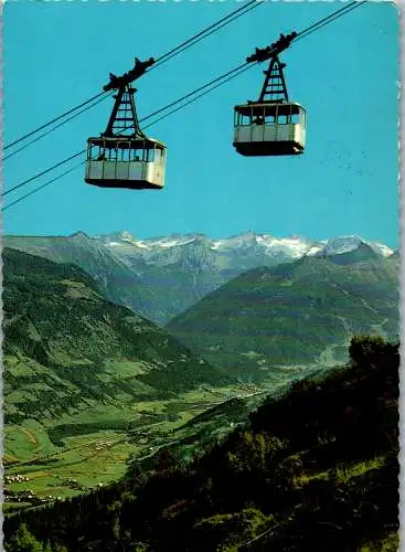 52588 - Salzburg - Bad Hofgastein , Gondel der Seilbahn zur Kleinen Scharte , Tischlerkargletscher - gelaufen 1978