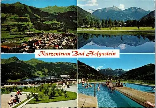 52591 - Salzburg - Bad Hofgastein , Mehrbildkarte - gelaufen