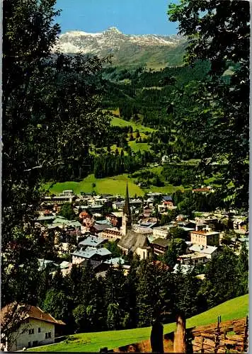 52594 - Salzburg - Bad Hofgastein , mit Hundskopf , Panorama - gelaufen 1982