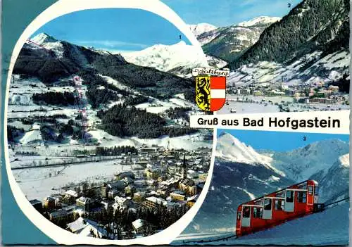 52598 - Salzburg - Bad Hofgastein , Mehrbildkarte - gelaufen 1982