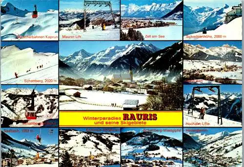 52604 - Salzburg - Rauris , Mehrbildkarte - gelaufen 1982