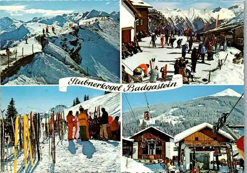 52607 - Salzburg - Bad Gastein , Stubnerkogel , Ski , Mehrbildkarte - nicht gelaufen