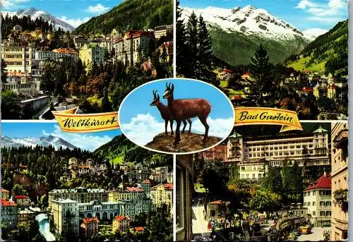 52609 - Salzburg - Bad Gastein , Mehrbildkarte - gelaufen 1969