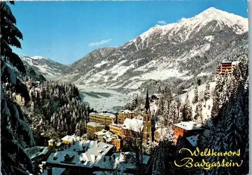 52611 - Salzburg - Bad Gastein , Panorama , Gamskarkogel - gelaufen 1976