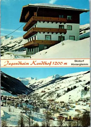 52653 - Salzburg - Hinterglemm , Jugendheim Kendlhof , Josef Hasenauer - gelaufen 1977