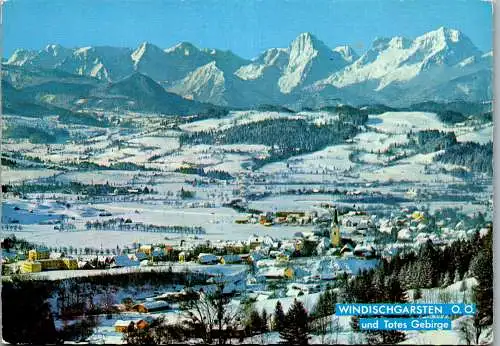 52657 - Oberösterreich - Windischgarsten , mit Totem Gebirge - gelaufen 1978