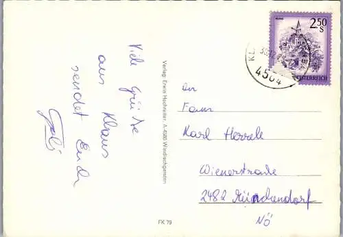 52657 - Oberösterreich - Windischgarsten , mit Totem Gebirge - gelaufen 1978