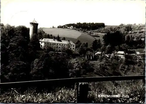 52660 - Oberösterreich - Kirchschlag , Ruine Wildberg , Schloß - gelaufen 1958