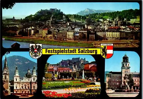 52661 - Salzburg - Salzburg , Mehrbildkarte - nicht gelaufen