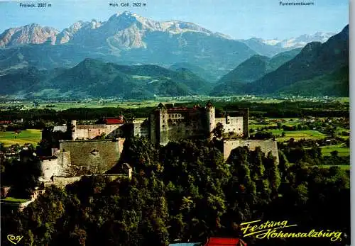 52666 - Salzburg - Salzburg , Festung Hohensalzburg - gelaufen 1992