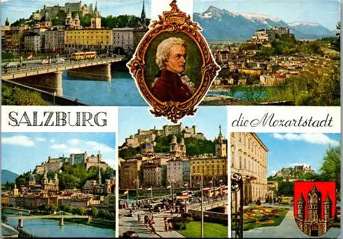 52667 - Salzburg - Salzburg , Mehrbildkarte - nicht gelaufen