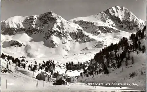 52682 - Salzburg - Obertauern , Wintersportplatz , Winter , Panorama - gelaufen 1963