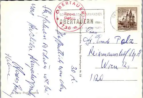 52684 - Salzburg - Obertauern , Tauerndörfl , Gamsleiten , Kessel Spitze - gelaufen